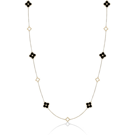 Flora Grand 11-Station Flower Necklace