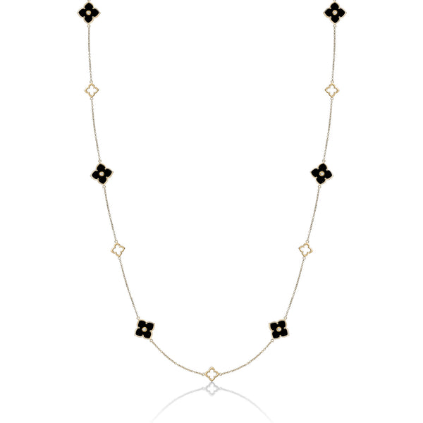 Flora Grand 11-Station Flower Necklace