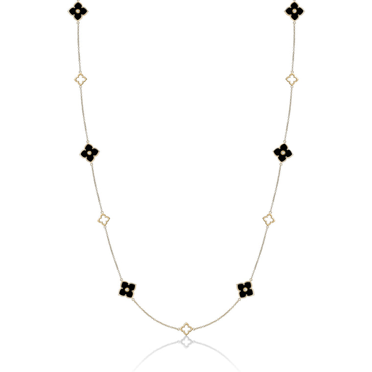 Flora Grand 11-Station Flower Necklace