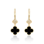Flora Classic Twin Flower Earrings