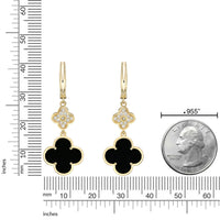 Flora Classic Twin Flower Earrings