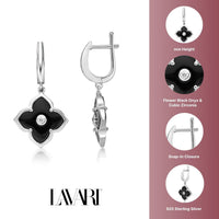 Flora Classic Flower Drop Earrings