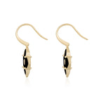 Flora Classic Flower Fish Hook Earrings
