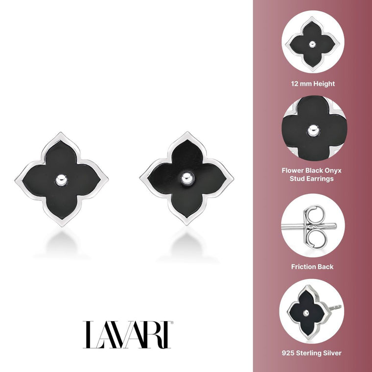 Flora Classic Flower Stud Earrings