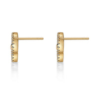Flora Halo Flower Stud Earrings