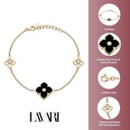 Flora Classic Triple Flower Station Bracelet