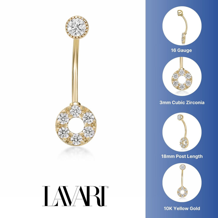 Circle Belly Ring - 16G