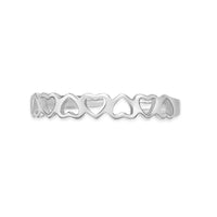 Adjustable Heart Toe Ring