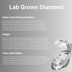 10K Gold Heart 0.03 Carat Lab Grown Diamond Nose Screw - 20G