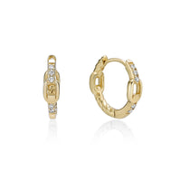 Chain Hoop Earrings