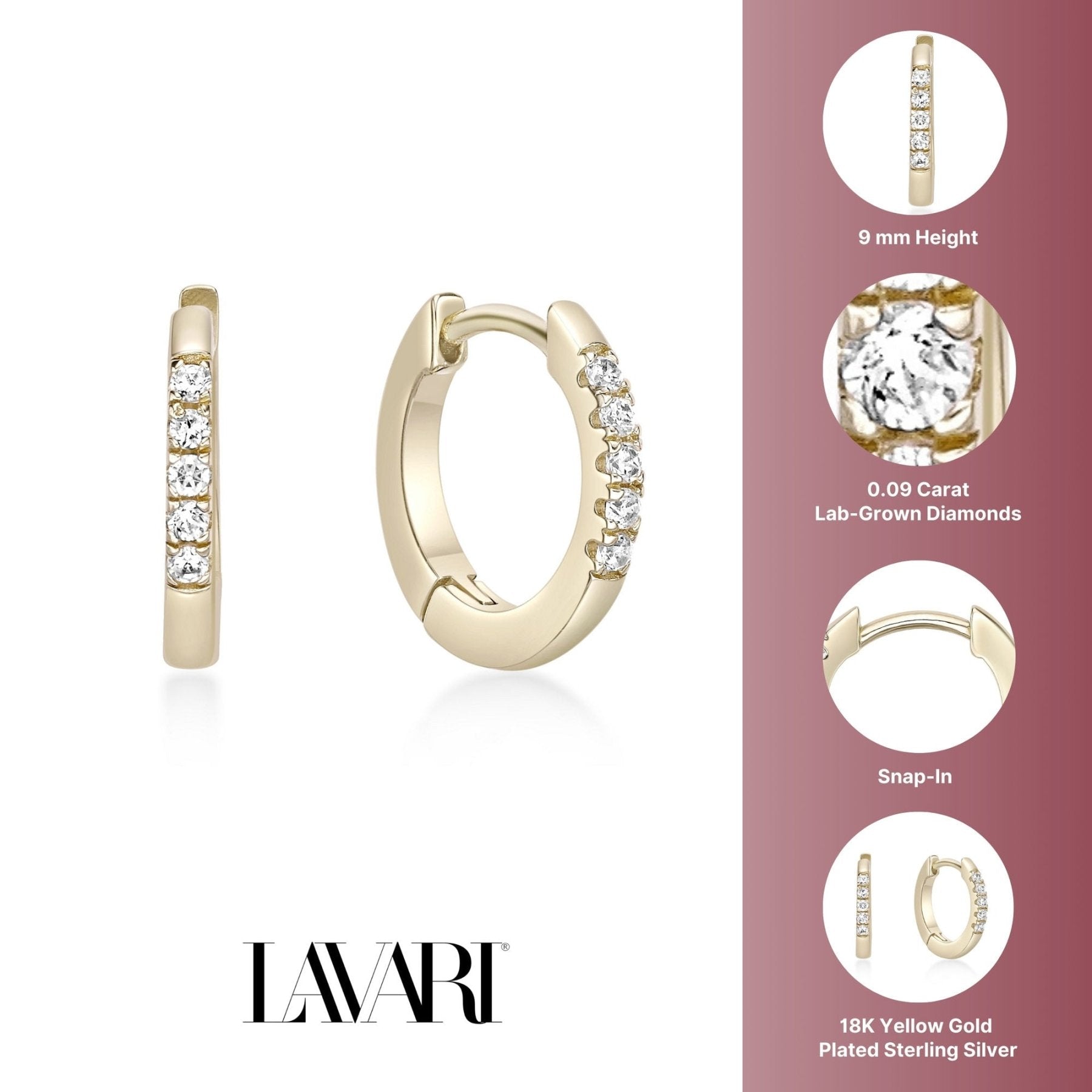 Classic Mini Hoop Earrings