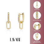 Small Dangle Chain Earrings