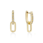 Small Dangle Chain Earrings