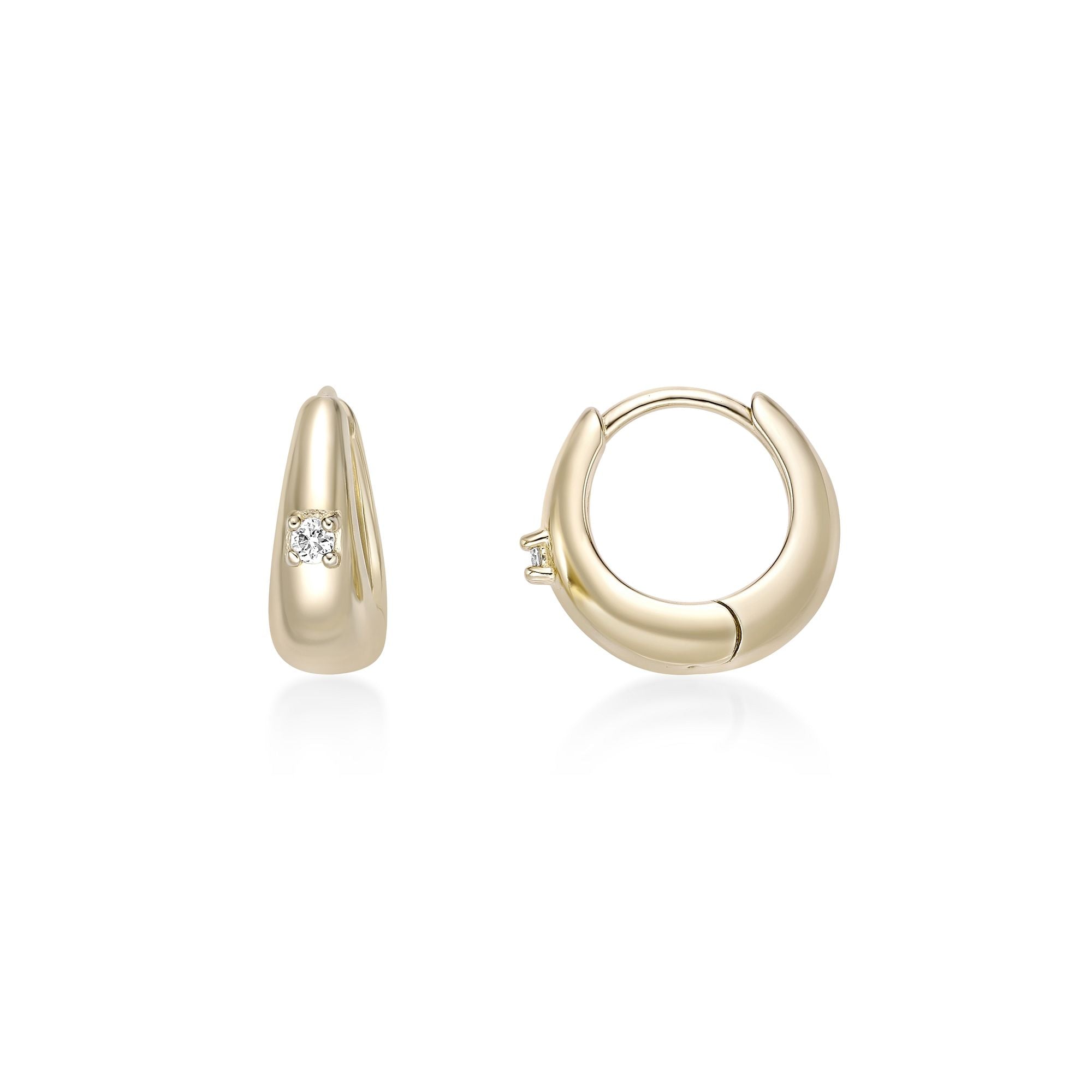 Raindrop Hoop Earrings
