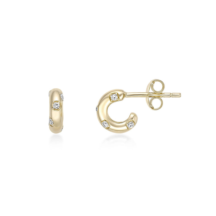 Mini Huggie Hoops