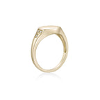 Lab Grown Diamond Signet Ring