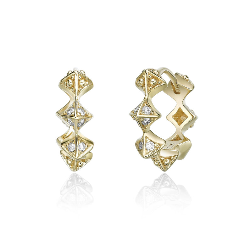 Spike Hoop Earrings