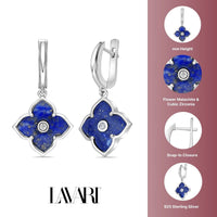 Flora Classic Flower Drop Earrings
