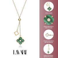 Flora Classic Double Flower Pendant