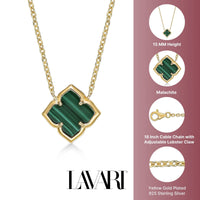 Flora Petite Clover Pendant Necklace