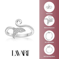 Mermaid Tail Adjustable Toe Ring