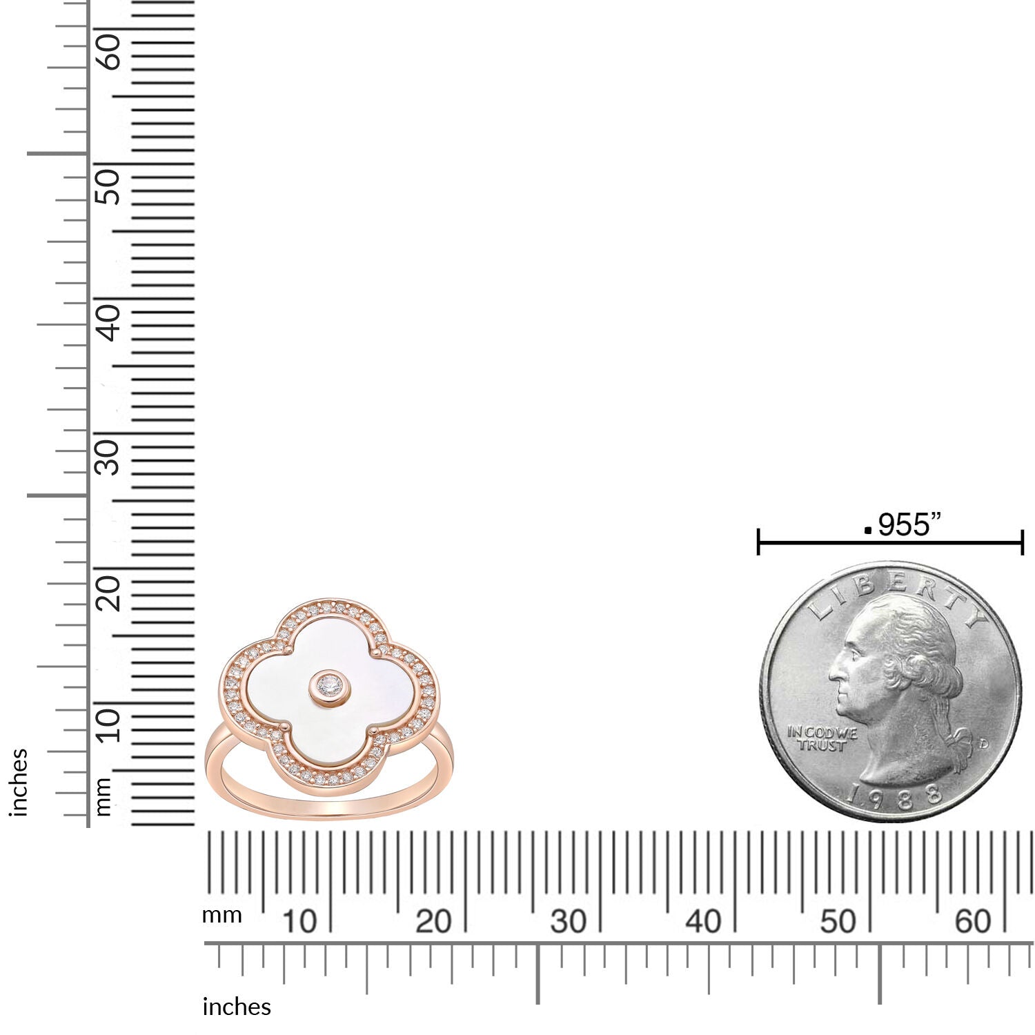 Flora Halo Flower Ring