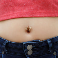 Spiral Belly Ring - 16G