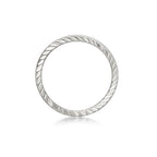 14K Gold Spiral Nose Hoop - 20G