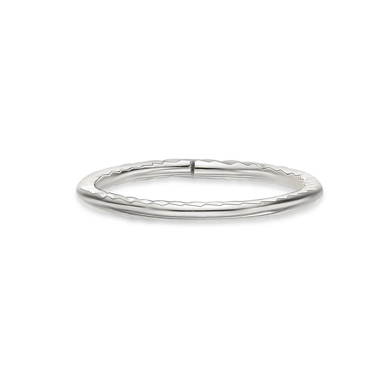 14K Gold Spiral Nose Hoop - 20G