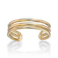 Triple Band Toe Ring