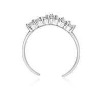 Chevron Toe Ring