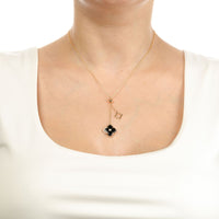 Flora Classic Double Flower Pendant
