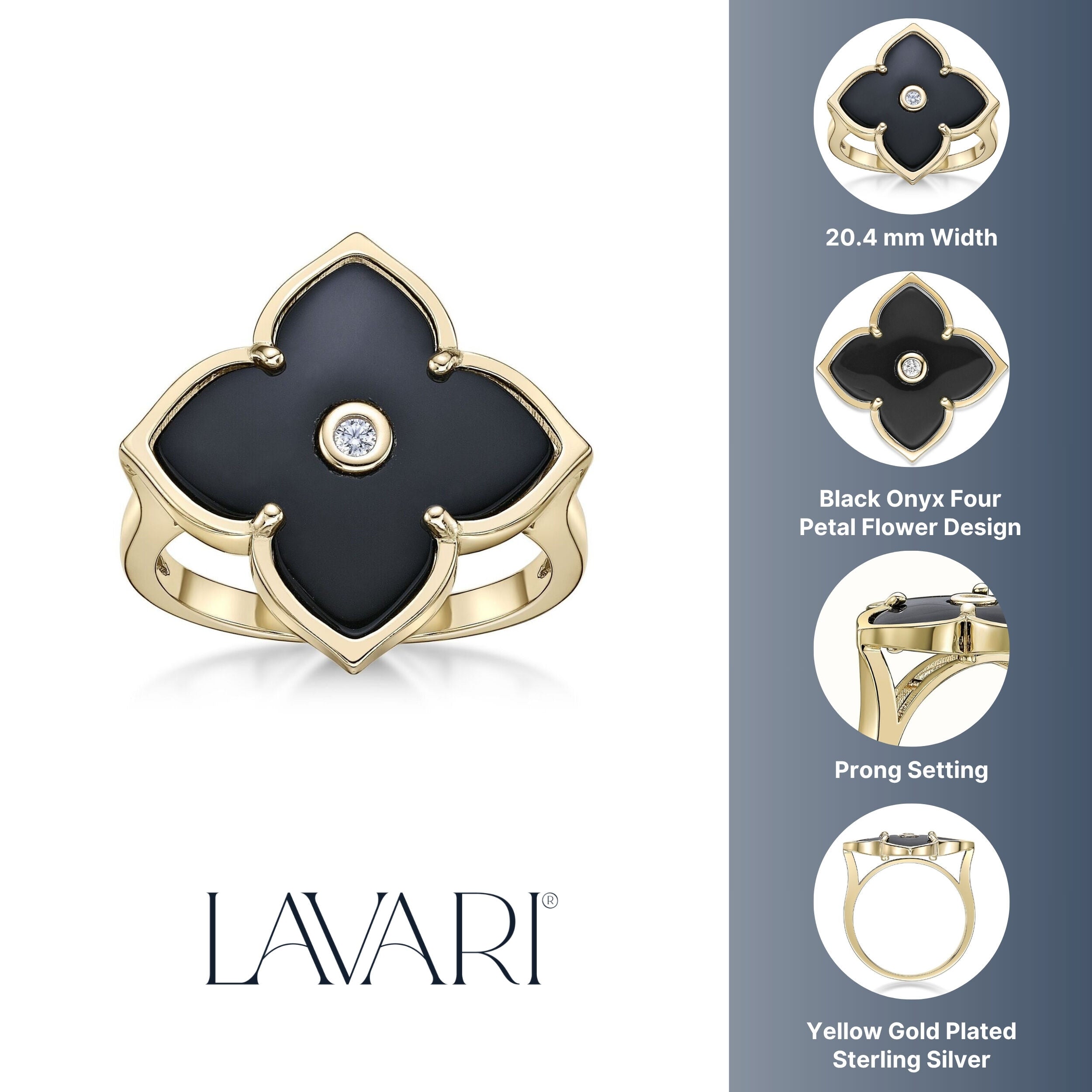 Flora Classic Flower Ring