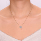 Flora Halo Flower Necklace