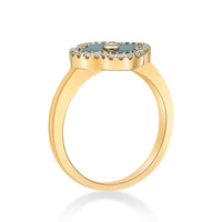 Flora Halo Flower Ring
