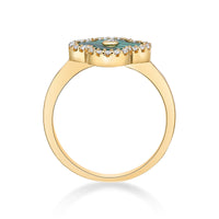 Flora Halo Flower Ring