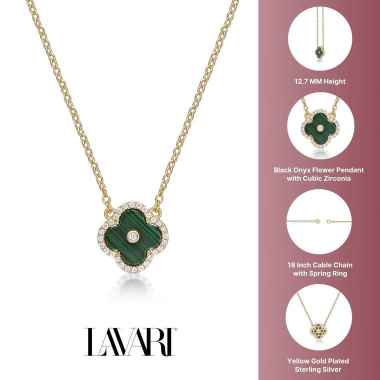 Flora Halo Flower Necklace