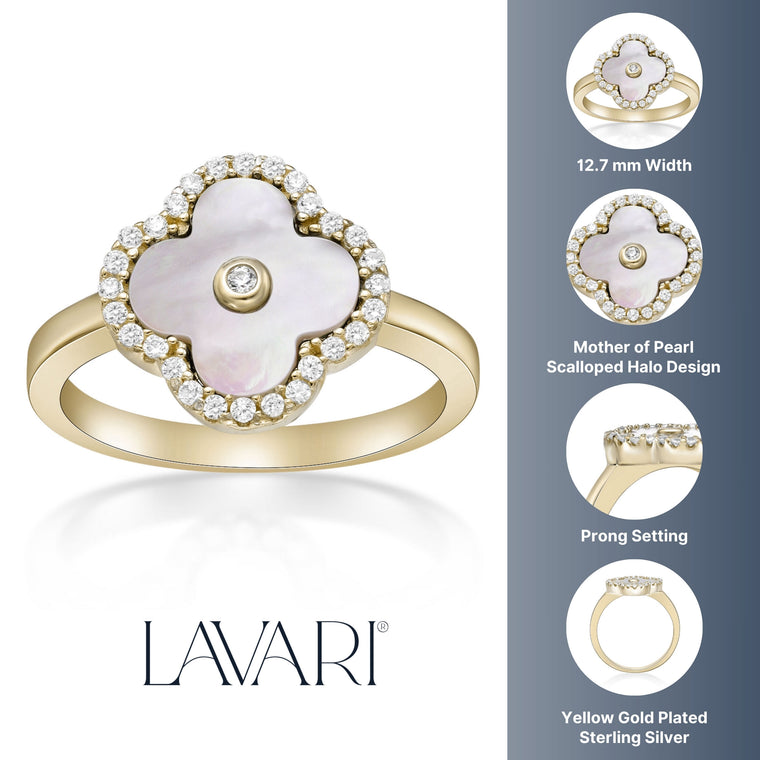 Flora Halo Flower Ring