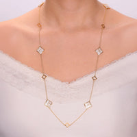 Flora Grand 11-Station Flower Necklace