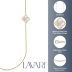 Flora Classic Long Station Necklace