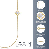 Flora Classic Long Station Necklace