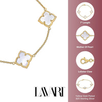 Flora Petite Three-Station Flower Bracelet