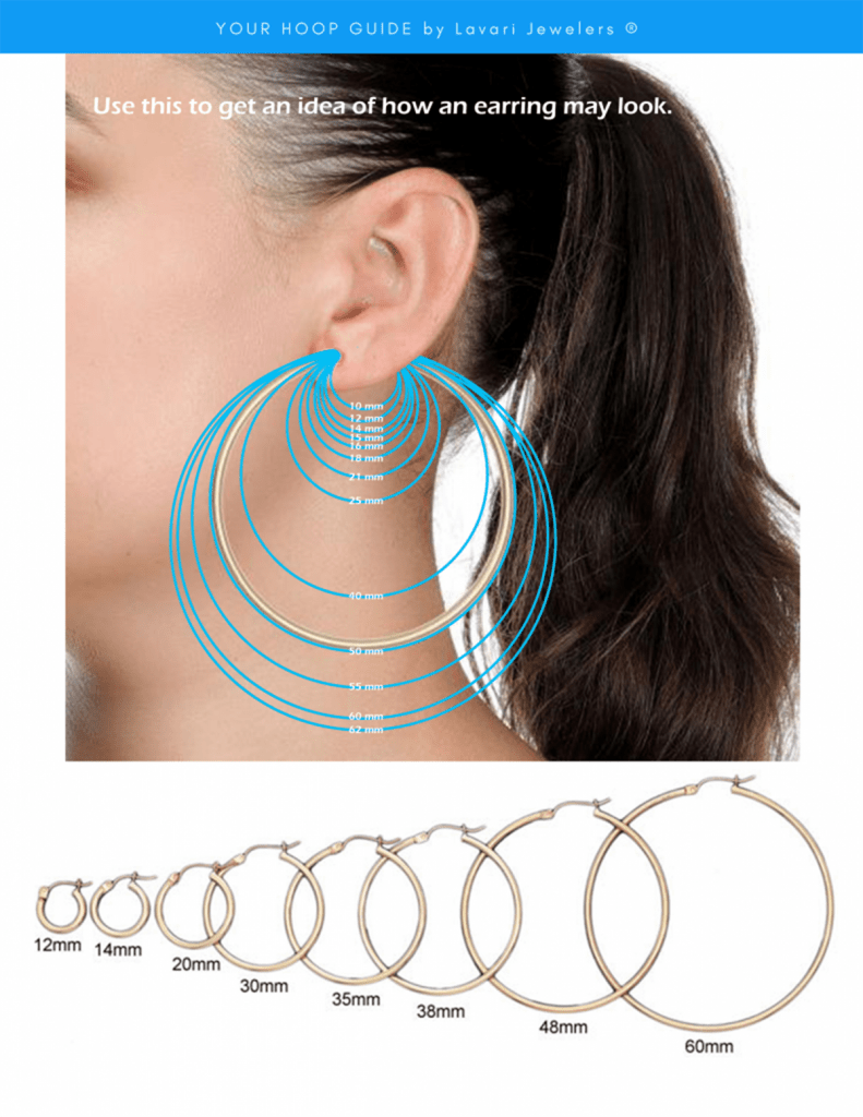 What Size Hoop Earrings Should I Get? | Lavari Jewelers