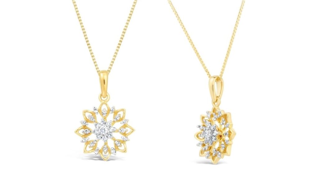 diamond-925-sterling-yellow-silver-fancy-snowflake-pendant-with-round-diamonds-18-inch-box-chain/