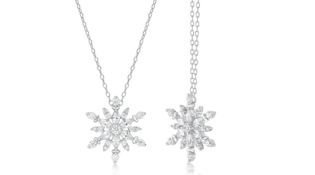 flurry-sterling-silver-cubic-zirconia-snowflake-pendant-necklace-18-adjustable-chain/