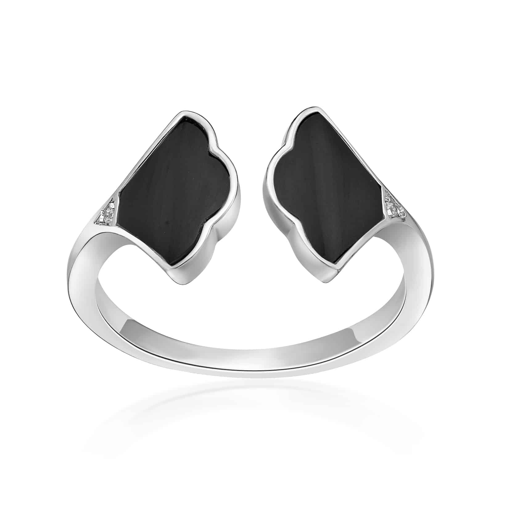 Handmade 925 Sterling Silver Black Onyx Mini Ring, Weight: 6g Approx, 4-16  Us Size Available at Rs 699/piece in Jaipur