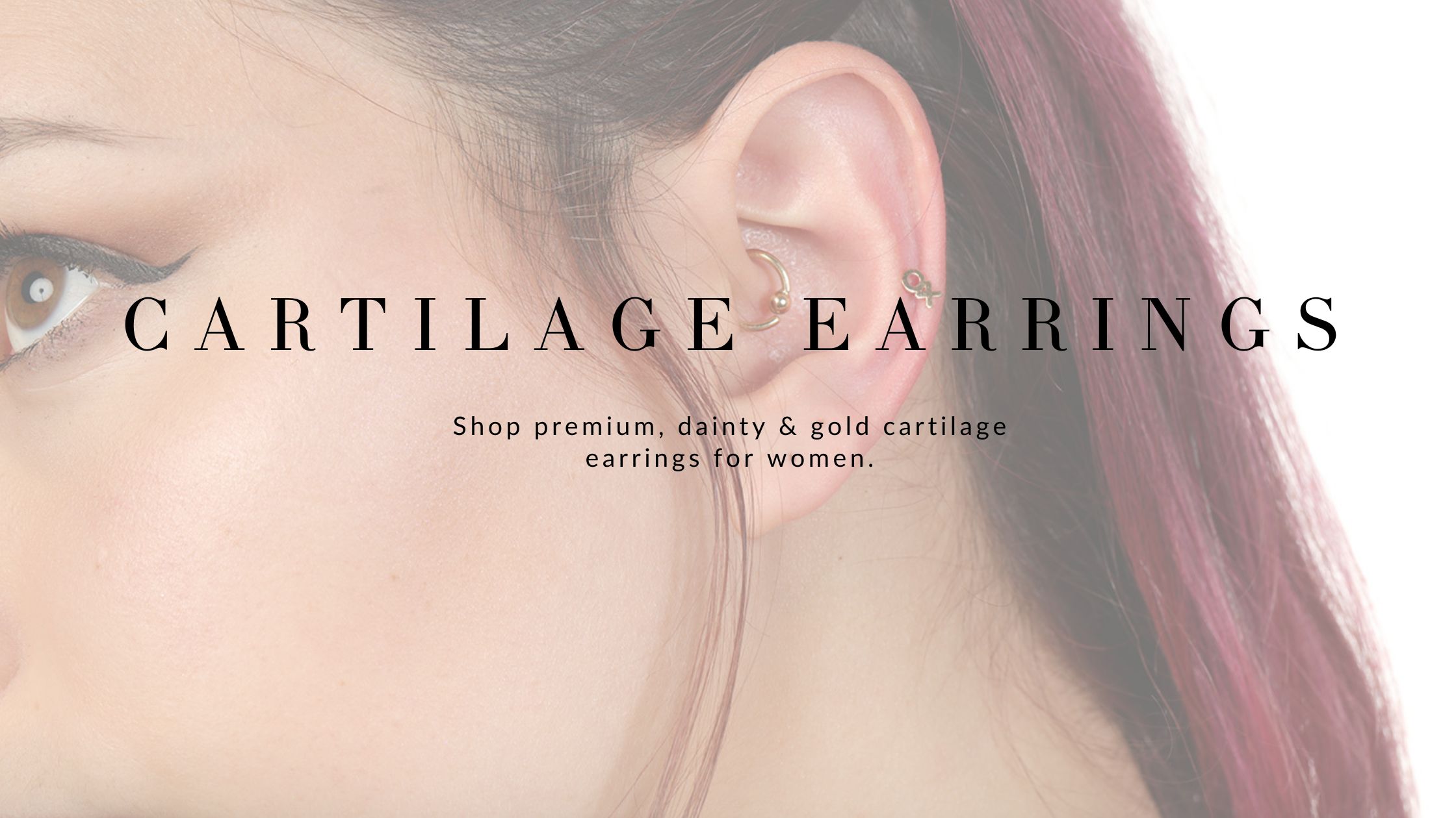 Shop premium, dainty & gold cartilage earrings for women