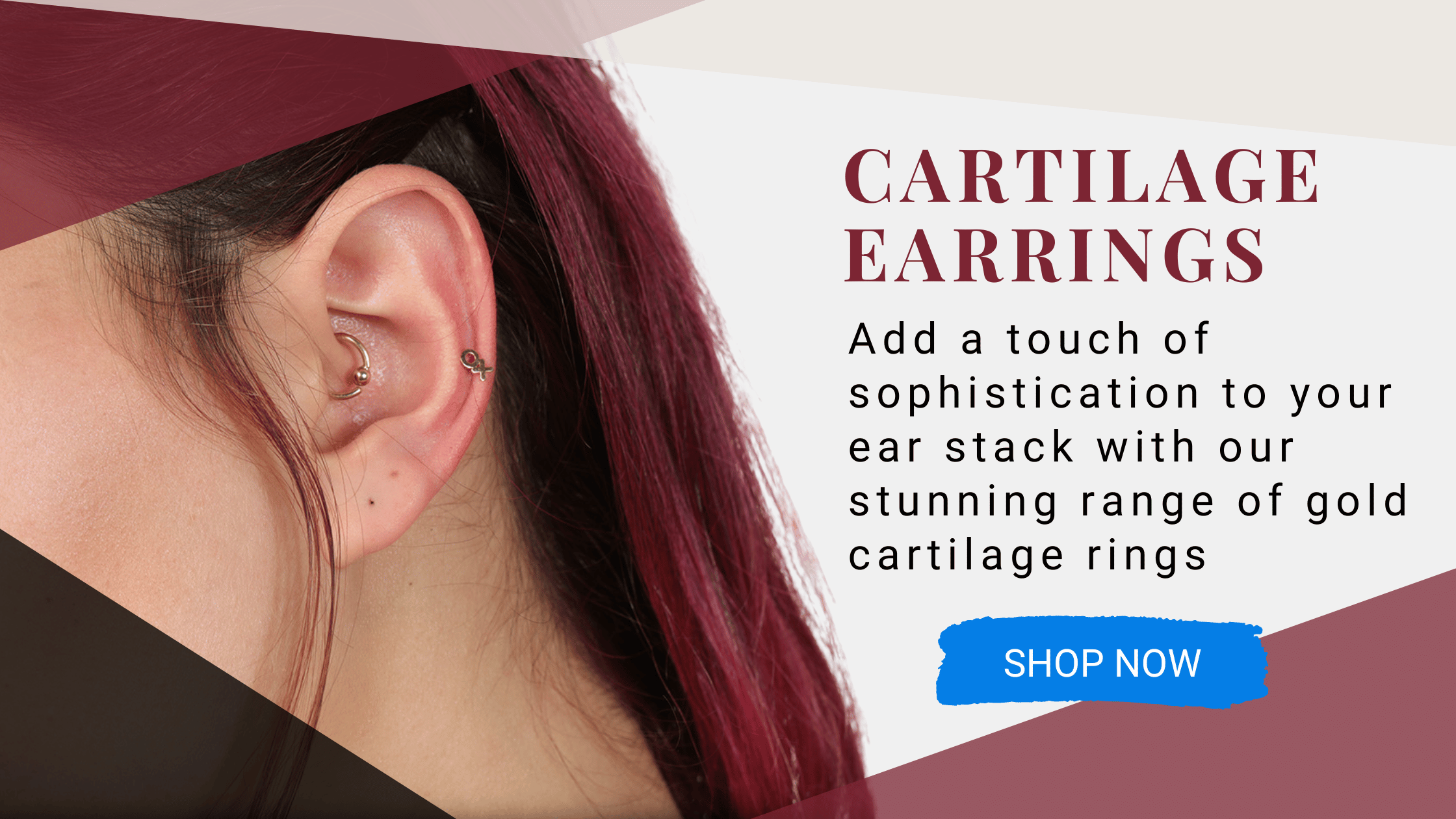 Women's Cartilage Rings Blog Ad