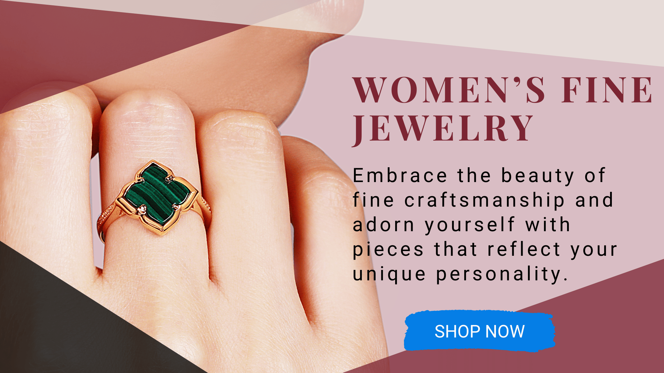 Women's Fine Jewelry Blog Ad