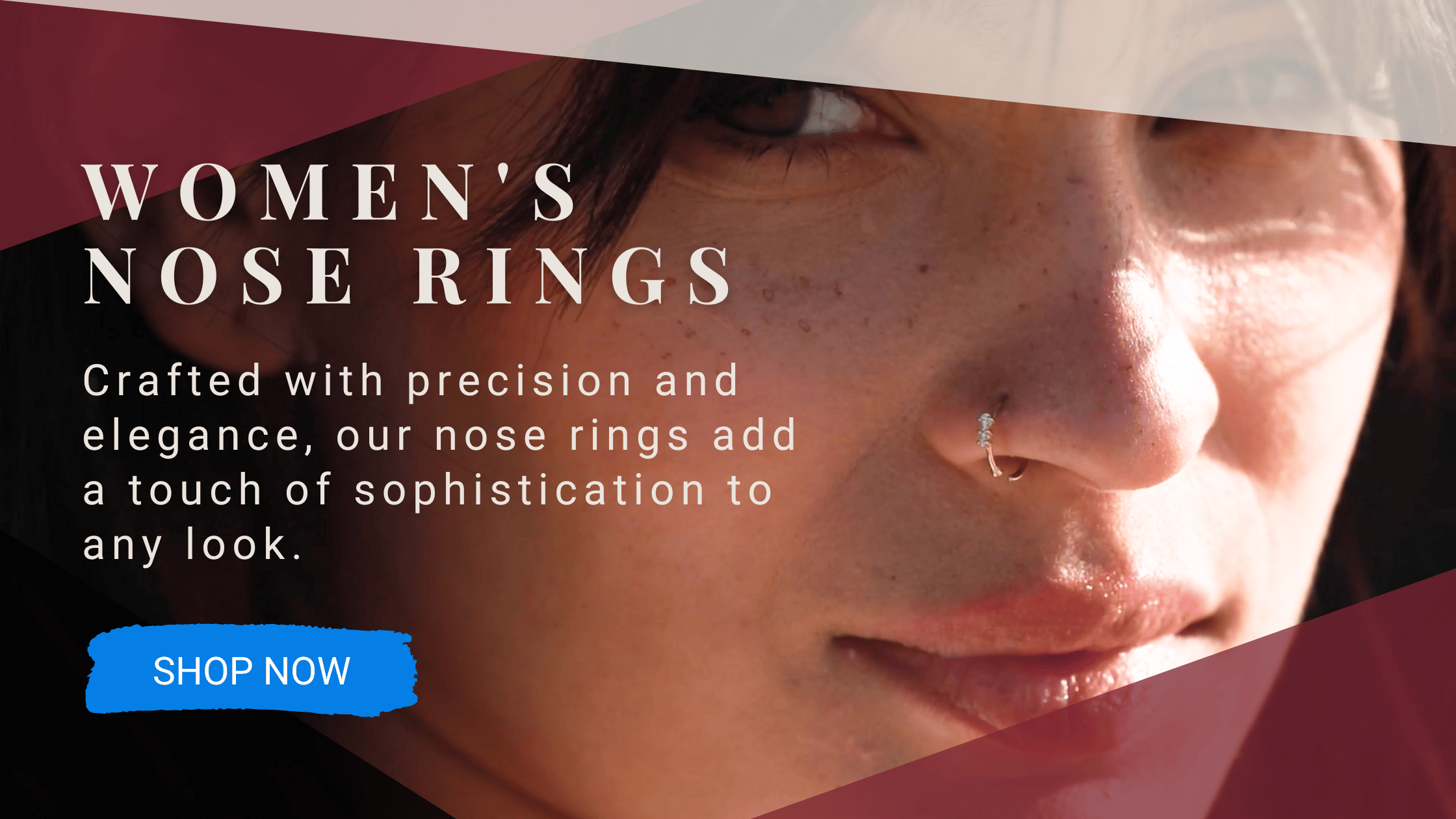Women's Nose Ring Blog Ad